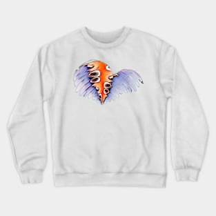 Wings of change spotted blue Crewneck Sweatshirt